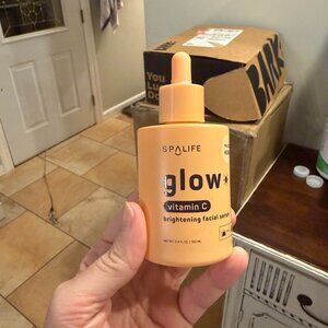 SpaLife Glow Vitamin C Brightening Facial Serum NEW
